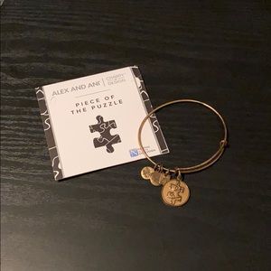 Alex and Ani Piece of the Puzzle charm bangle